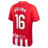 Maglia ufficiale Atlético Madrid Molina 16 Casa 2023-24 per Uomo